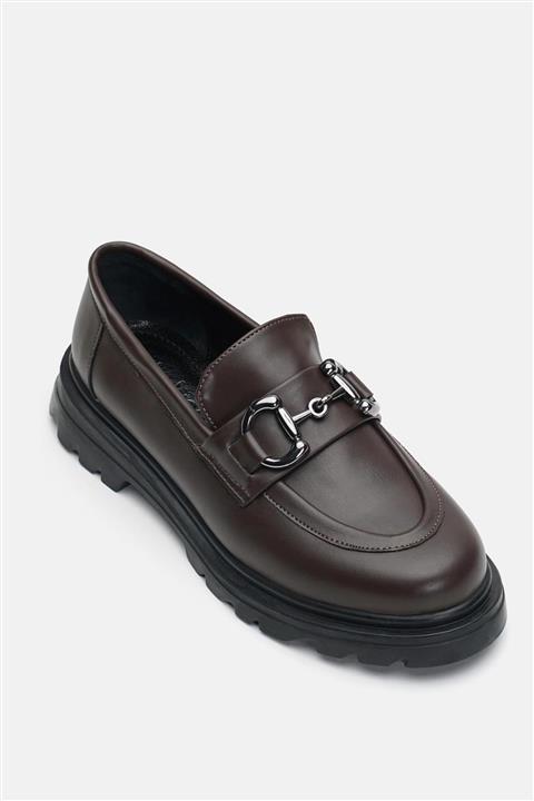 Jorbinol Pella Düz Deri Oxford Ayakkabı