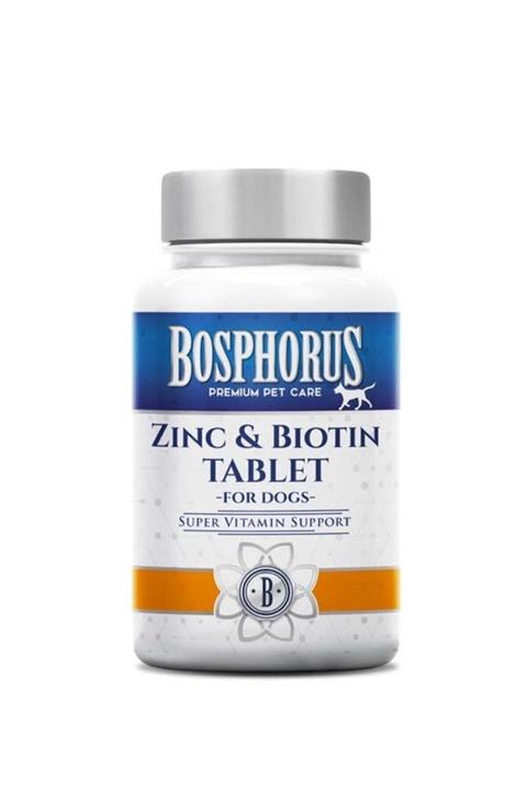 Bosphorus Köpekler Için Çinko Biotin Tablet 60 Tablet