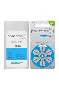 Varta Powerone Implantplus P675 Kulaklık Pili (60 Adet)1kutu