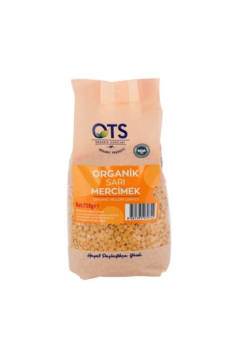 OTS Organik Sarı Mercimek. 750 Gr