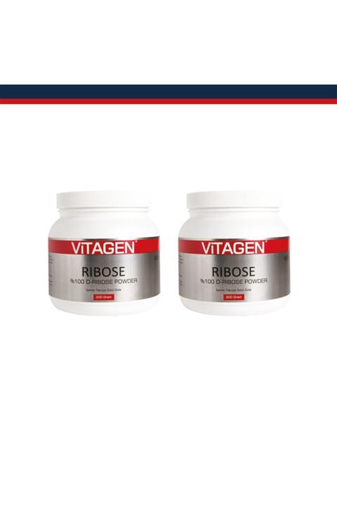 vitagen Vitagen D-ribose 200 Gram 2x
