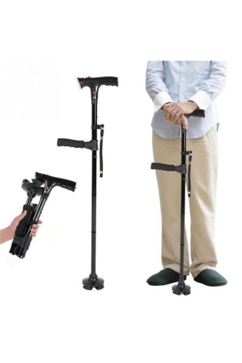 SoAndSo Katlanabilir Işıklı Baston Trusty Cane