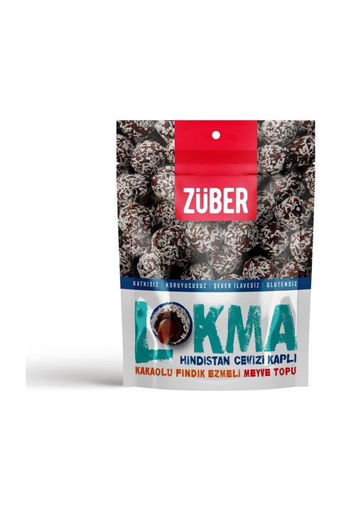 Züber Lokma Hindistan Cevizi Kaplı Meyve Topu 96 G