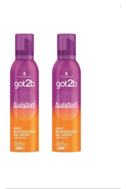 Schwarzkopf Got2b Twısted Bukle Belırgınlestırıcı 250ml X 2li