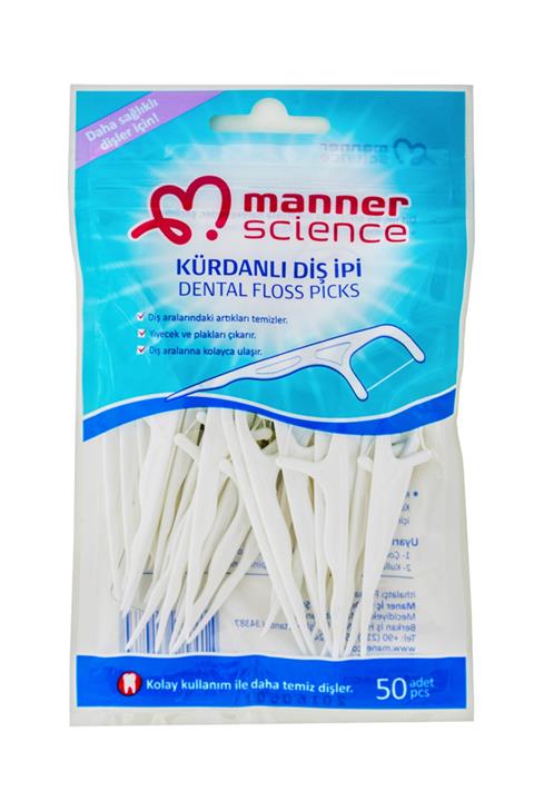 Manner Diş Ipi Kürdanlı 50 Adet