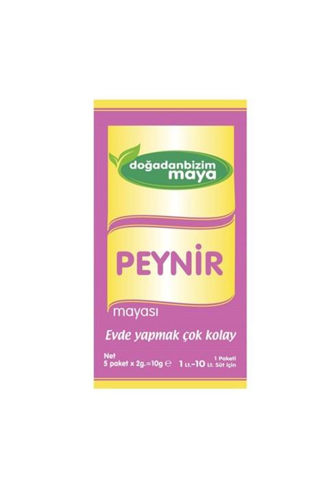 Doğadan Bizim Probiotik Peynir Mayası 1 Paket 5 Şase