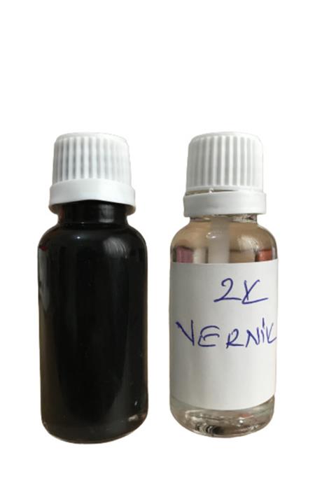 DUXONE Wolkswagen Rötuş Boya Kod: Metal Lc9x 20ml+vernik 20ml Cam Şişe