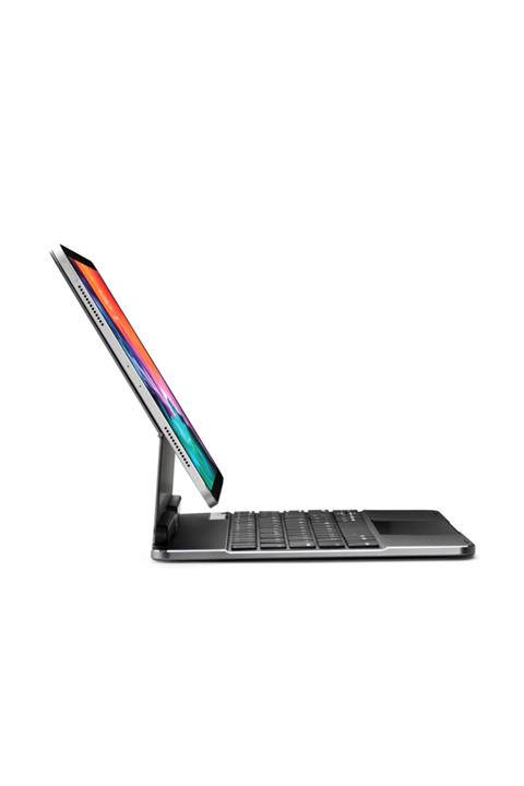 NOUT 12,9 Inç Ipad Pro 4.nesil Ve 3.nesl Için Manyetik Mıknatıslı Klavye Kılıf Touchpad