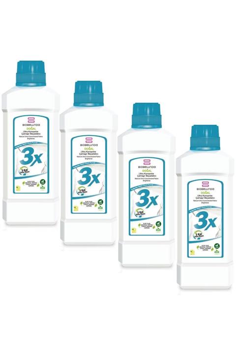 BioBellinda Doğal Konsantre Çamaşır Beyazlatıcı 3x