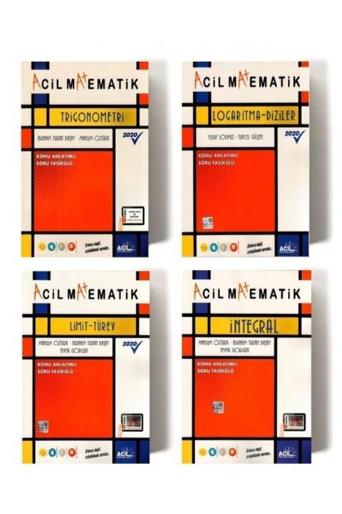 DIGERUI Acil Yayınları Ayt Matematik Fasikül Set