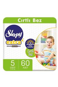 Sleepy Extra Günlük Aktivite Bezi 5 Numara Junior 60 Adet