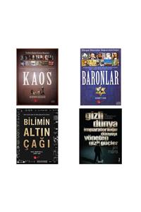 Lopus Yayınları Kaos - Baronlar - Bilimin Altın Çağı - Gizli Dünya Tarihi 4 Kitap Set