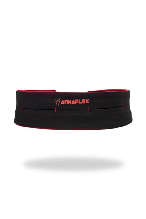 Ankaflex Fitness Bel Bandı Telefon Anahtar Tutacağı Ayarlanabilir Inceltici Koşu Bandı