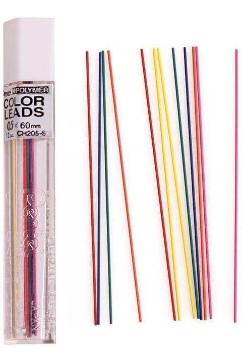 Pentel Ch205 Color Lead Hi-polymer 0.5 Mm