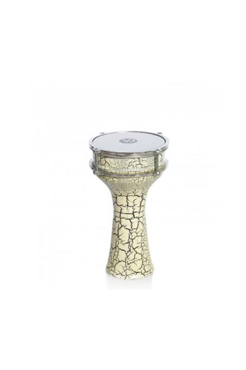 RHYTHM PERCUSSION Çatlak Boyalı Alüminyum Darbuka 2 No