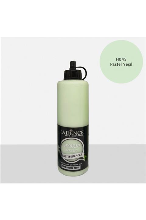 Cadence Hibrit Multisurface Akrilik Boya 500 Ml H045 Pastel Yeşil