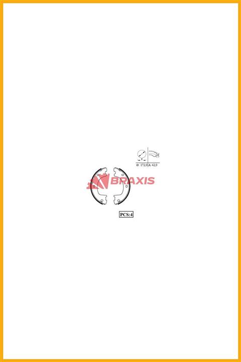 AAVDAN El Fren Balatası Pabuc (yay Takımlı) Cıft Teker Crafter 3t 3.5t 2