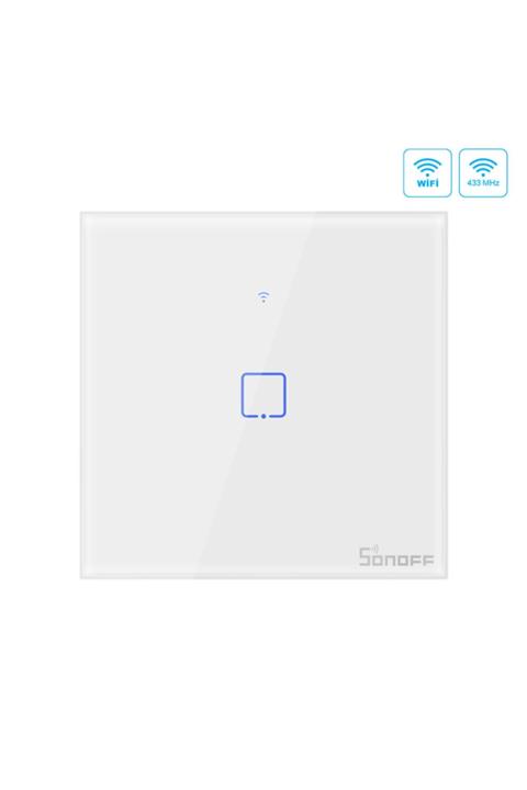 Sonoff T1eu1c 1 Kanal Wifi-rf Akıllı Işık Anahtarı