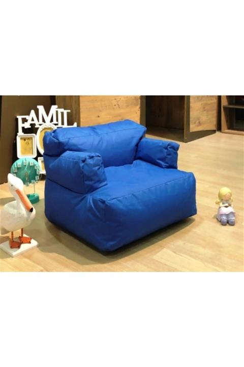 Pufumo Armutland Mini Relax Armut Puf Koltuk Mavi (1-8 Yaş)