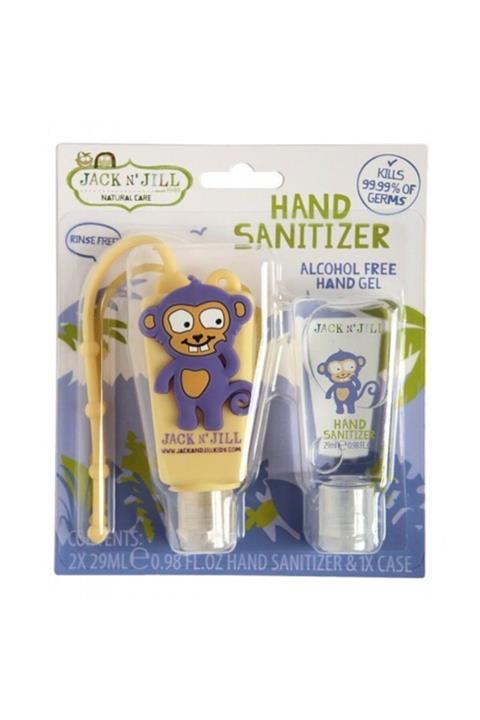 Jack N'Jill Alkolsüz El Temizleyici - Monkey 2'li Paket (29 ml X 2 Adet)