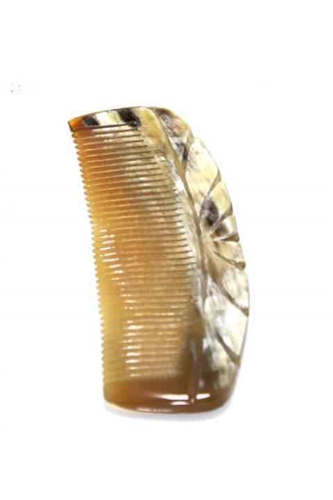 HEPBİMODA Doğal El Yapımı Kemik Tarak Saç Masajlı Tarama Bakım Fırçası