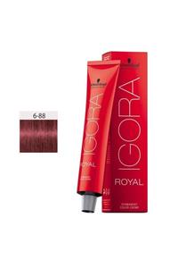 Igora Royal 6-88 Koyu Kumral Yoğun Kızıl 60ml (MO/21 ÜRETİM TARİHİDİR)