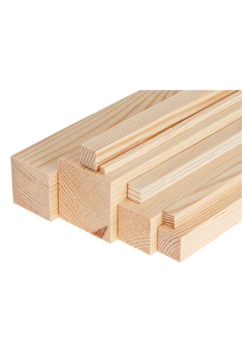 iAhşap Çam Ahşap Çıta, Taslak, Tahta, Blok Ve Kereste (2x4x200 Cm 5 Adet)