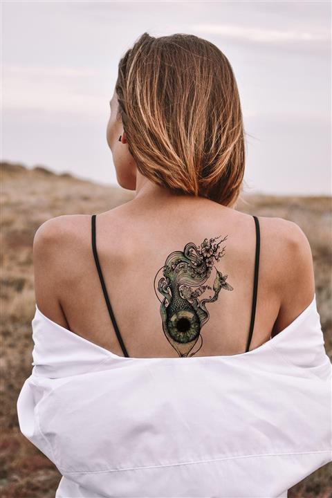 TAKIŞTIR Geçici Göz Dövme Tattoo