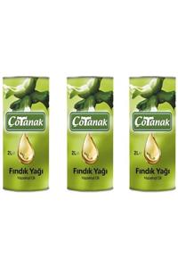 Çotanak Fındık Yağı 3 x 2lt