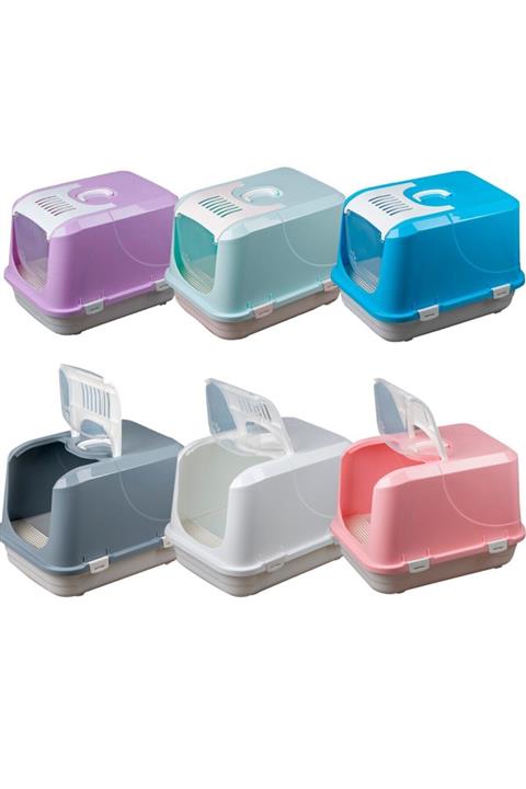 ÇINAR PLASTİK Çınar Büyük Xl Kapalı Kedi Tuvaleti