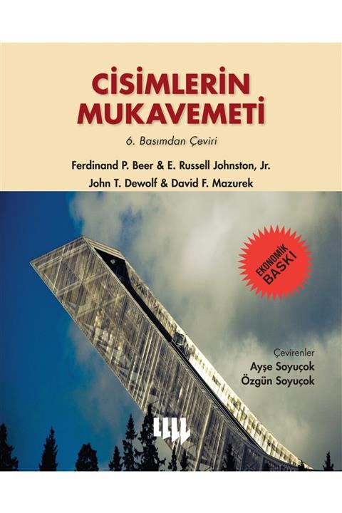 Literatür Yayıncılık  Akademik Kitaplar Cisimlerin Mukavemeti (ekonomik Baskı) - Ferdinand P Beer 9789750408014