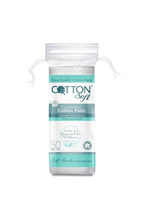 Cotton Soft Disk Makyaj Pamuğu 50'li
