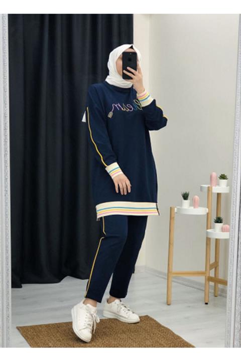 KardelenButik Yeni Model Şık Ikili Eşofman Takımı