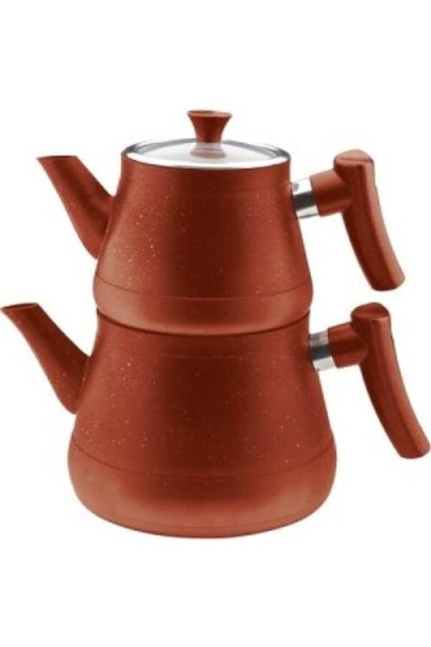 COOK Aras Granit Görünümlü Alüminyum Çaydanlık