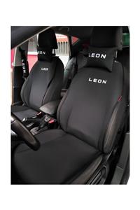 otomind Seat Leon Nakışlı Ön Ikili Oto Koltuk Kılıfı