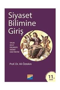 Siyasal Kitabevi Siyaset Bilimine Giriş / Ali Öztekin /