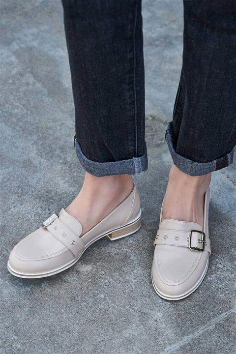 Mio Gusto Rachel Ten Rengi Oxford Ayakkabı