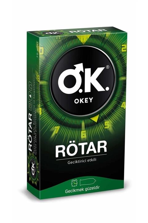 Okey O.k. Rötar Prezervatif 10'lu