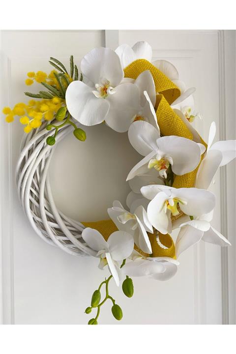 A La Fleur Boutique Kapı Süsü Orkideli