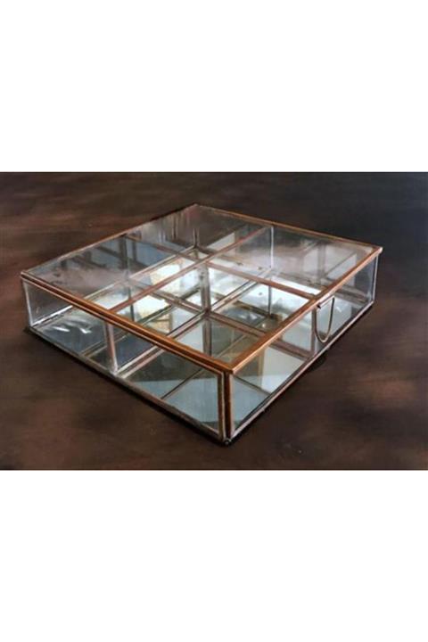 GAN DECOR Büyük Boy Cam Kutu