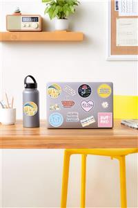 AR Sticker - Mental Art Sanat Temalı Laptop Notebook Tablet Sticker Set 2