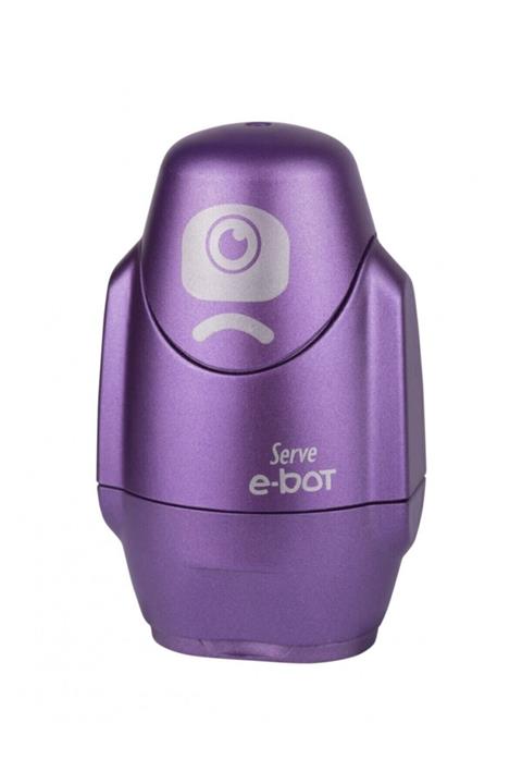 Serve E-bot Silgili Kalemtıraş Metalik Renkler Metalik Mor