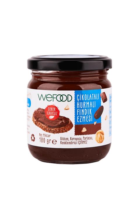 Wefood Çikolatalı Ve Hurmalı Fındık Ezmesi 180 gr