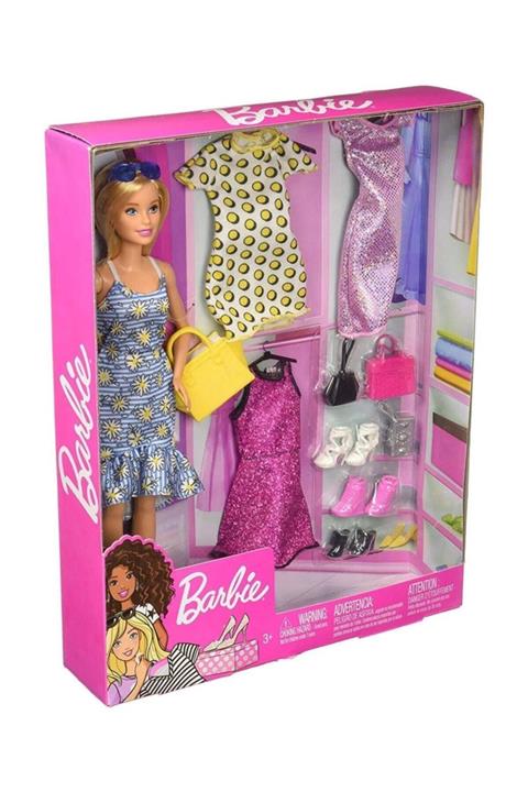 Barbie Kıyafet Kombinleri Oyun Seti Gdj40
