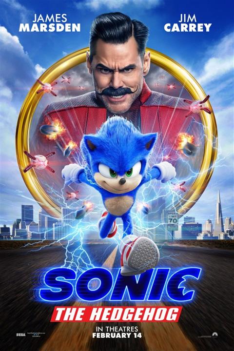 POSTER Sonic The Hedgehog (2020) 50 X 70 Maılboxer