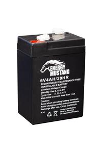 OEM Akü 6 Volt 4 Amper Energy Mustang ( 70 X 48 X 101 Mm ) (ışıldak Aküsü)