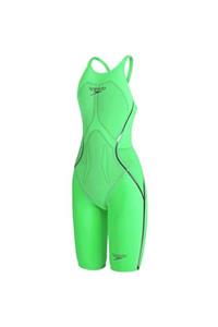 SPEEDO Lzr Racer X Openback Kneeskin (yeşil/mor)