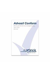 Advancis Medical UK Advasil Conform 10cm X 15cm Silikon Jel Tabaka Skar – Keloid – Yanık – Iz