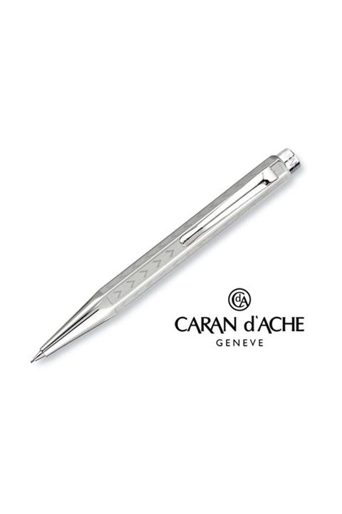Caran d'Ache Ecridor Gümüş Kaplama Chevron 0.7mm Versatil Kalem