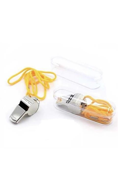 GiftMatikcenter Transformacion Kutulu Metal Spor Deprem Düdüğü